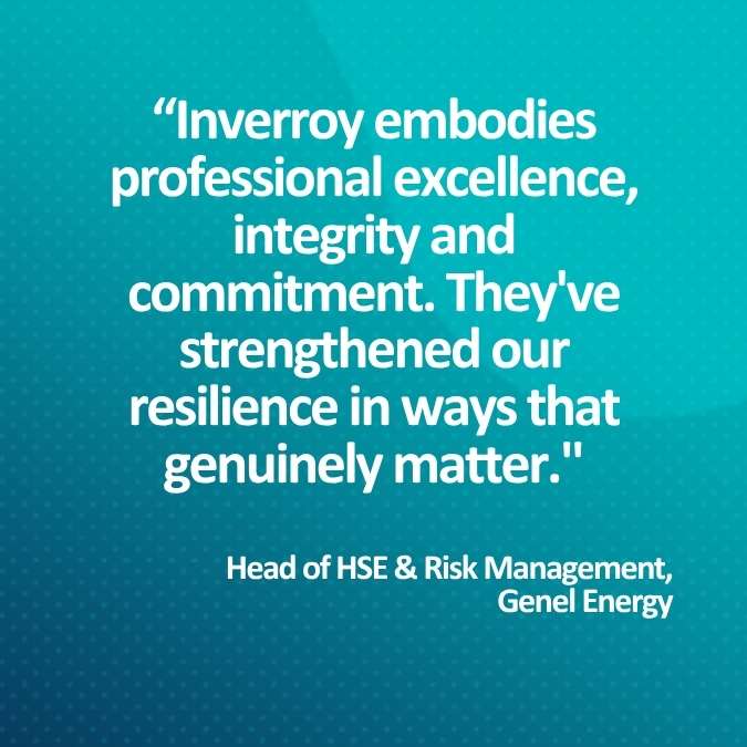Inverroy embodies professional excellence testimonial